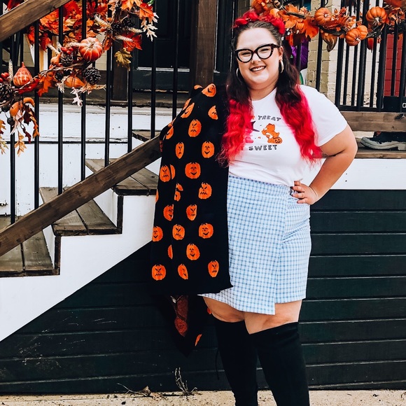 Unique Vintage Pumpkin Sweater Nwot 